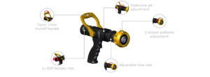 hand nozzle firefighter